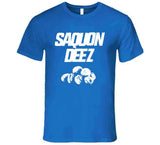 Saquon Barkley Funny Saquon Deez Nuts New York Football Fan T Shirt