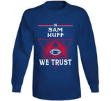 Sam Huff We Trust New York Football Fan T Shirt