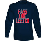 Brian Leetch Pass Like Leetch New York Hockey Fan V2 T Shirt