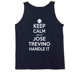 Jose Trevino Keep Calm New York Baseball Fan T Shirt