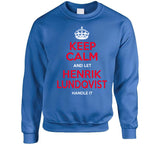 Henrik Lundqvist Keep Calm New York Hockey Fan T Shirt