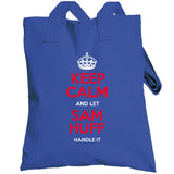 Sam Huff Keep Calm New York Football Fan T Shirt