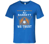Rj Barrett We Trust New York Basketball Fan T Shirt
