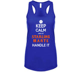 Starling Marte Keep Calm New York Baseball Fan T Shirt