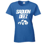 Saquon Barkley Funny Saquon Deez Nuts New York Football Fan T Shirt