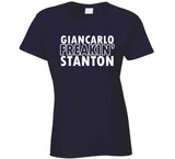 Giancarlo Stanton Freakin Stanton Ny Baseball Fan T Shirt