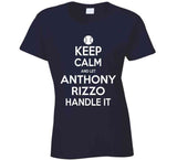 Anthony Rizzo Keep Calm New York Baseball Fan T Shirt