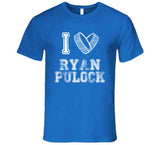 Ryan Pulock I Heart New York Hockey Fan T Shirt