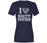 Brett Howden I Heart New York Hockey Fan T Shirt