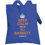 Rj Barrett Keep Calm New York Basketball Fan T Shirt