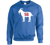 Lawrence Taylor Goat 56 New York Football Fan T Shirt