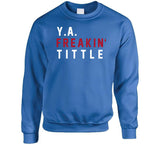 Y.A. Tittle Freakin New York Football Fan T Shirt