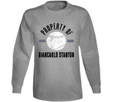 Giancarlo Stanton Property Of New York Baseball Fan T Shirt