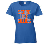 Clark Gillies Score Like Gillies New York Hockey Fan V2 T Shirt