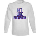 Jeff Beukeboom Hit Like Boom Boom New York Hockey Fan V3 T Shirt