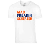 Max Scherzer Freakin New York Baseball Fan V2 T Shirt