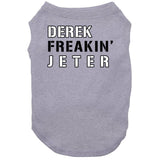 Derek Jeter Freakin New York Baseball Fan V2 T Shirt