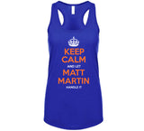Matt Martin Keep Calm Ny Hockey Fan T Shirt