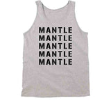 Mickey Mantle X5 New York Baseball Fan V2 T Shirt
