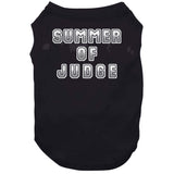 Aaron Judge Summer Of Judge New York Baseball Fan T Shirt