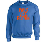 Denis Potvin Pass Like Potvin New York Hockey Fan T Shirt