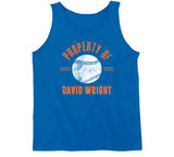 David Wright Property Of New York Baseball Fan T Shirt