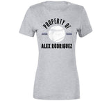 Alex Rodriguez Property Of New York Baseball Fan T Shirt