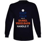 Daniel Vogelbach Keep Calm New York Baseball Fan V2 T Shirt