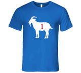 Eddie Giacomin Goat 1 New York Hockey Fan T Shirt