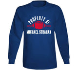 Michael Strahan Property Of New York Football Fan T Shirt