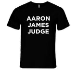 Aaron James Judge New York Baseball Fan T Shirt