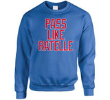 Jean Ratelle Pass Like Ratelle New York Hockey Fan T Shirt