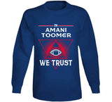 Amani Toomer We Trust New York Football Fan T Shirt