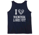 Henrik Lundqvist I Heart New York Hockey Fan T Shirt