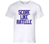 Jean Ratelle Score Like Ratelle New York Hockey Fan V3 T Shirt