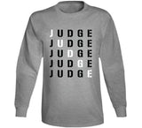 Aaron Judge X5 New York Baseball Fan V4 T Shirt