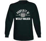 Wesley Walker Property Of New York Football Fan T Shirt