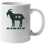 Joe Namath Goat 12 New York Football Fan V4 T Shirt