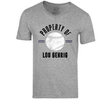 Lou Gehrig Property Of New York Baseball Fan T Shirt