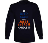 Jacob deGrom Keep Calm New York Baseball Fan V3 T Shirt