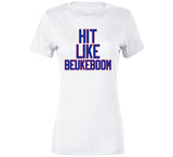 Jeff Beukeboom Hit Like Beukeboom New York Hockey Fan V3 T Shirt