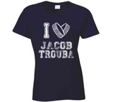 Jacob Trouba I Heart New York Hockey Fan T Shirt