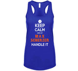 Max Scherzer Keep Calm New York Baseball Fan T Shirt