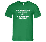Zach Wilson Throwing Bombs and Banging Moms New York Football Fan T Shirt