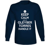 Gleyber Torres Keep Calm Ny Baseball Fan T Shirt