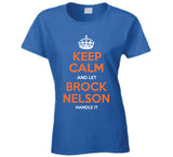 Brock Nelson Keep Calm Ny Hockey Fan T Shirt