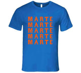 Starling Marte X5 New York Baseball Fan T Shirt