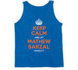 Mathew Barzal Keep Calm Ny Hockey Fan T Shirt