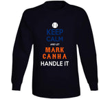 Mark Canha Keep Calm New York Baseball Fan V2 T Shirt