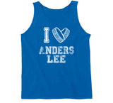 Anders Lee I Heart New York Hockey Fan T Shirt
